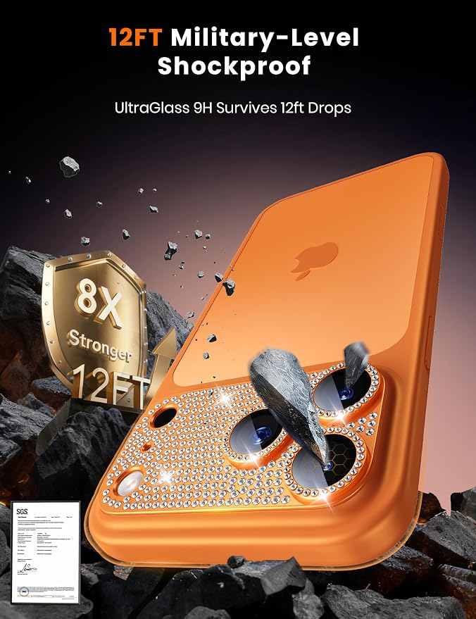 Hoerrye Bling Diamond Camera Lens Protector - Image 5
