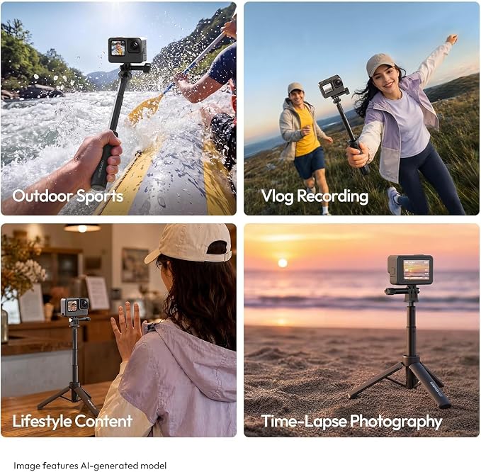 ULANZI MT95 Mini Tripod Selfie Stick Stand - Image 8