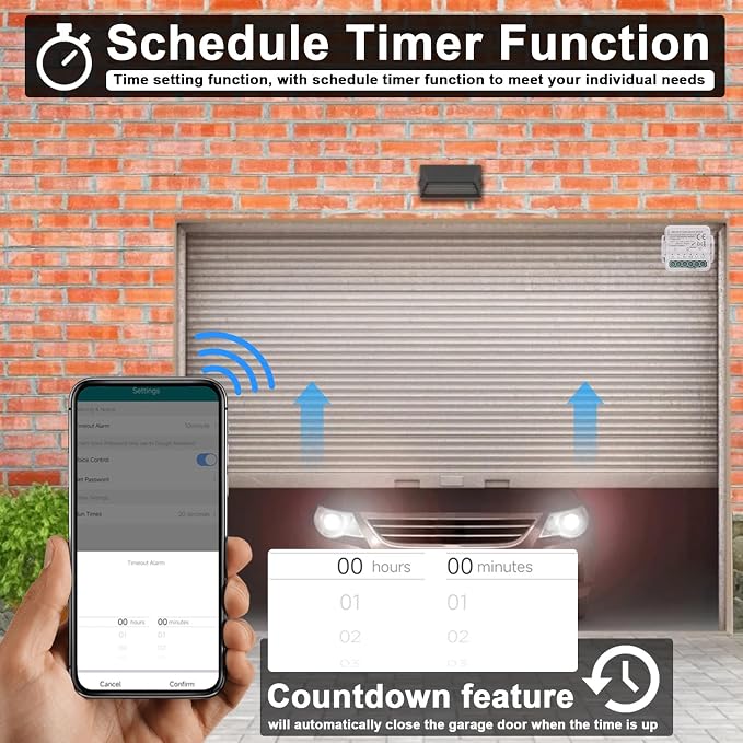 Fafeicy Smart Garage Door Opener Module - Image 5