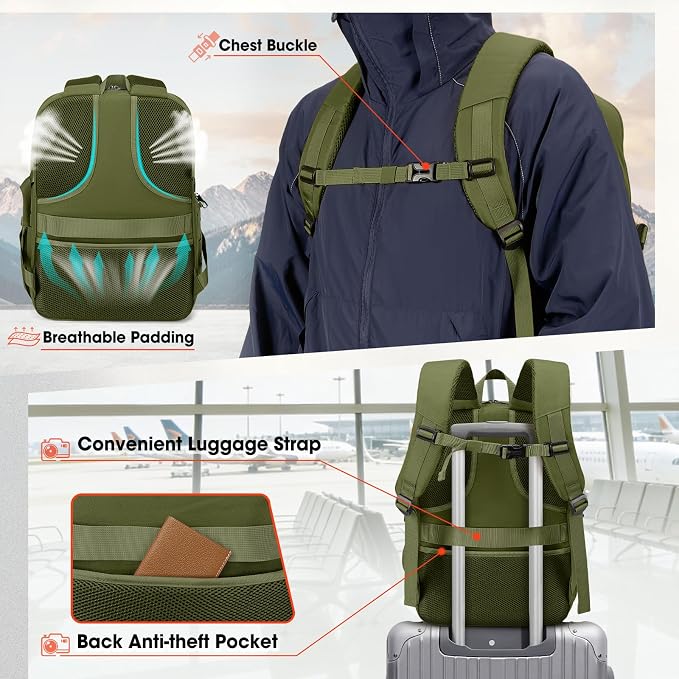 RAINSMORE Camera Bag Backpack for DSLR/SLR/Mirrorless Camera Bags for - Image 8
