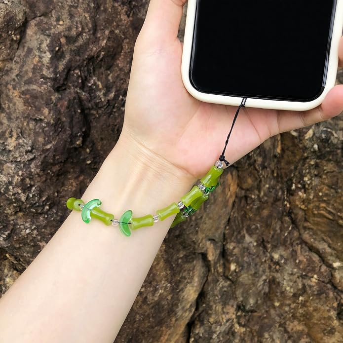 Phone Charm Strap Cute Phone Lanyard Wrist Strap Bracelet Accessories - Image 4