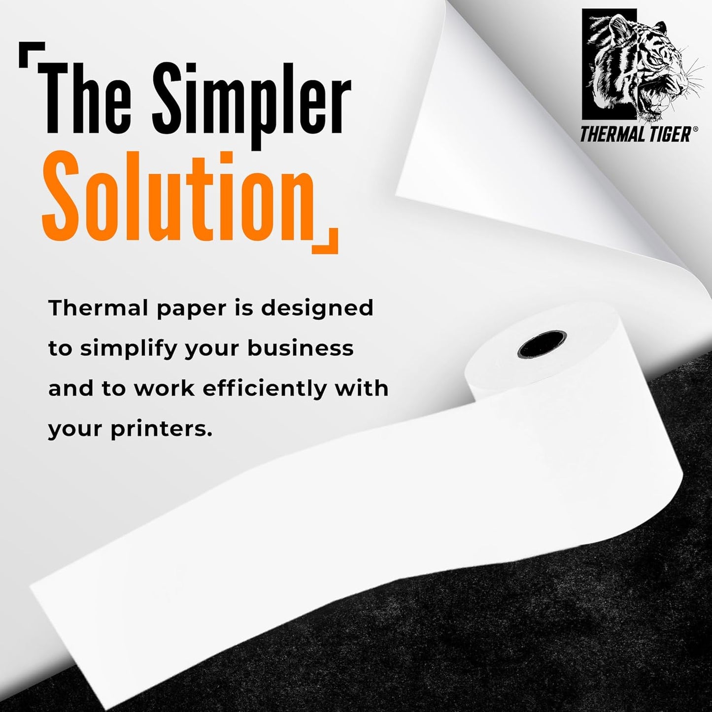 2 1/4 X 85 Thermal Paper Rolls (50 Rolls/Box) – BPA-Free Rolls for POS Systems, Cash Registers & Credit Card Machines