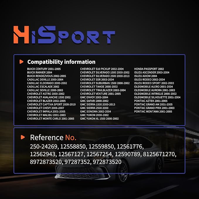 HiSport 250-24269 Oxygen Sensor Compatible - Image 3