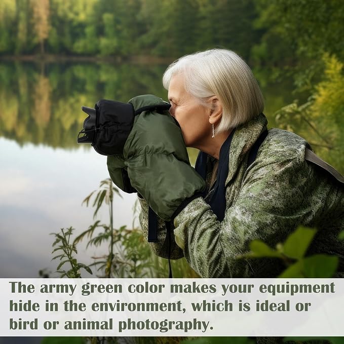 Copkim Professional Camera Rain Cover Thickened Waterproof Cold Proof Warm - Image 5