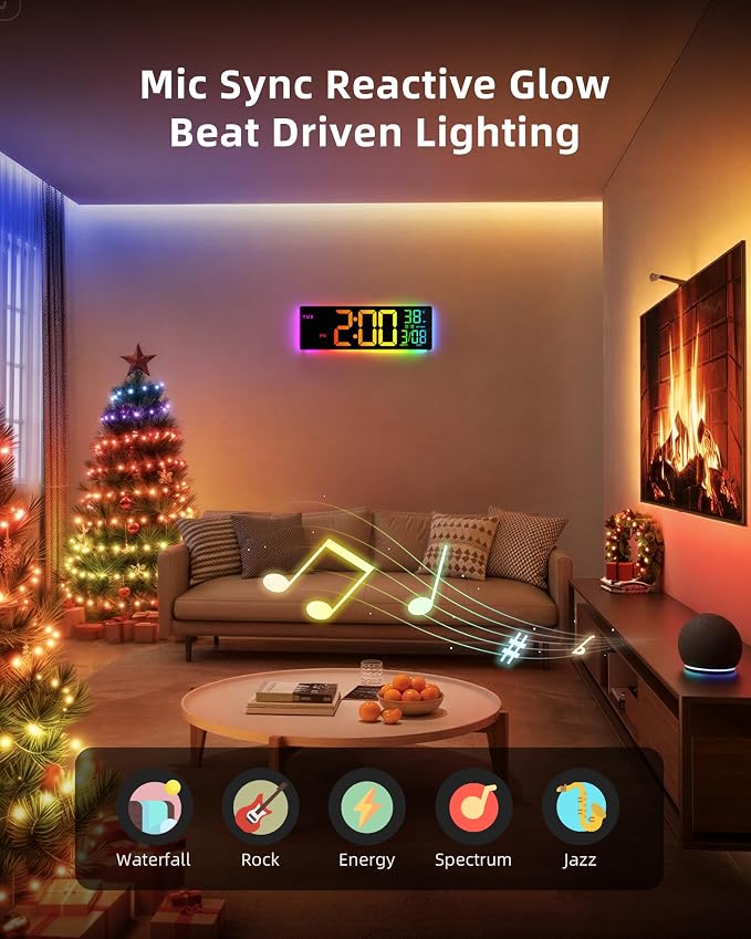 EASYERA Smart Digital Wall Clock - Image 6