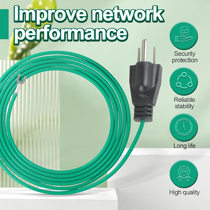 Grounding Plug Wire for Shielded Ethernet Patch Panel Bond & Ground Extension - Image 5