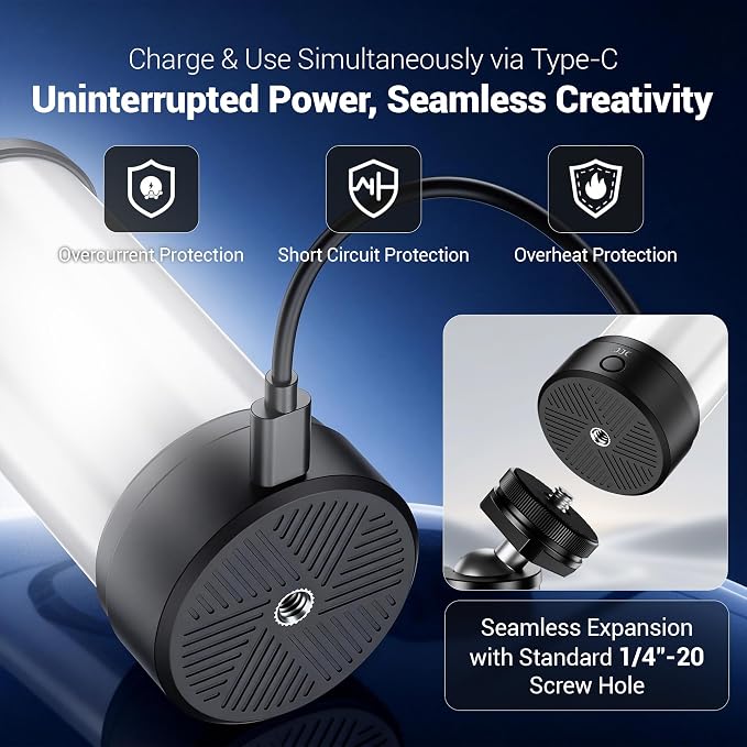 JJC 2Pcs 360 LED Light Attachment - Image 6