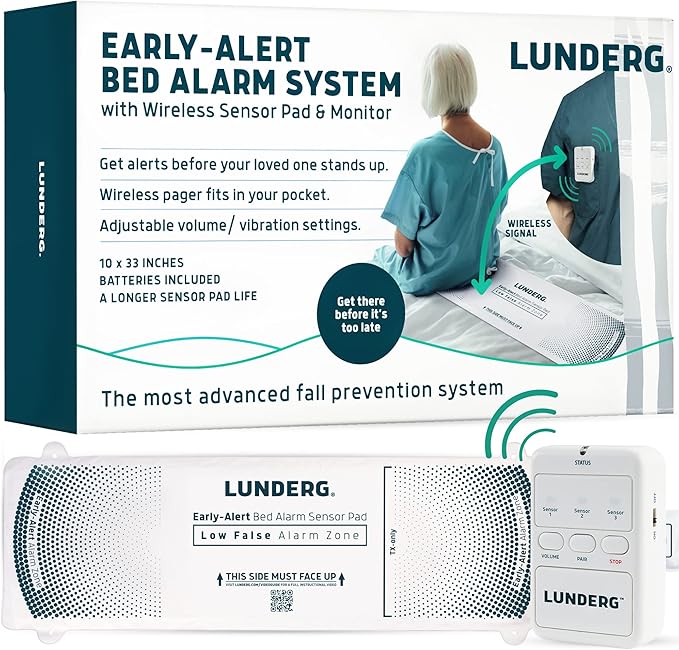 Lunderg Wireless Early Alert Bed Alarm System by LUNDERG