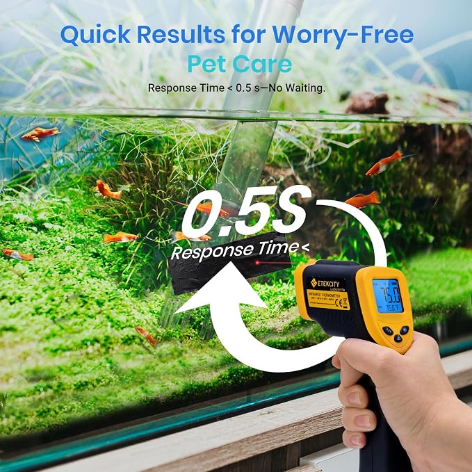 Etekcity Infrared Thermometer Laser Temperature Gun 1080, -58°F~ 1130°F - Image 5