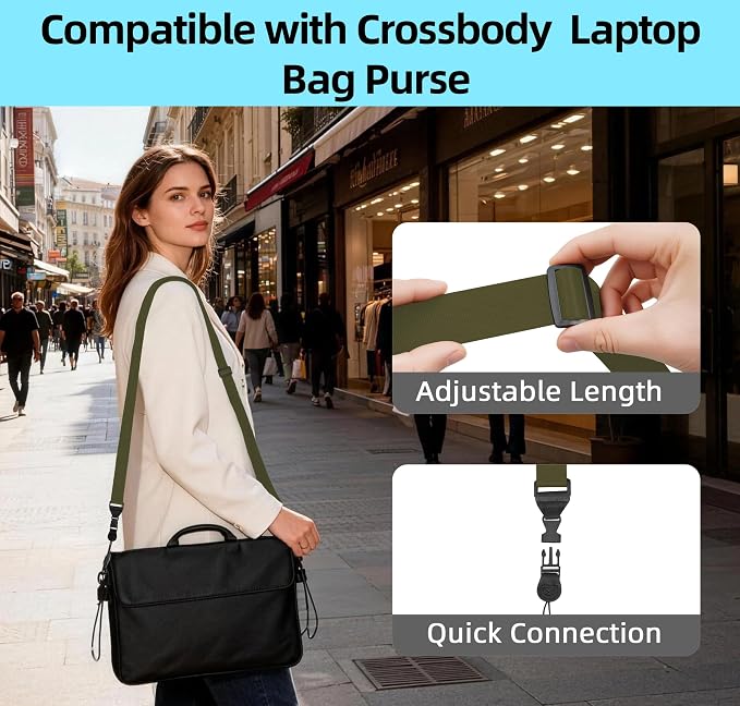 Adjustable Shoulder Strap:Comfortable iPad Strap Nylon Neck Lanyard - Image 7