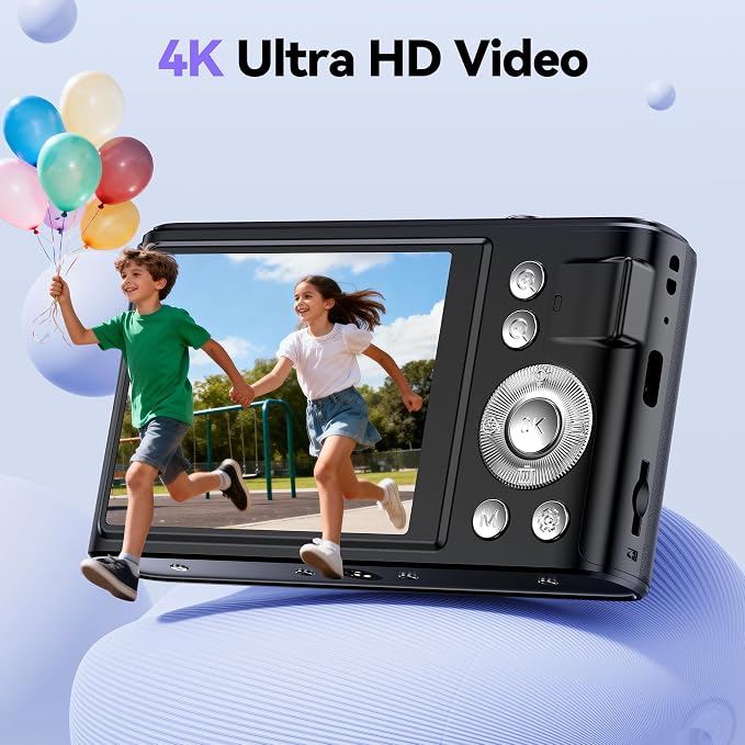 Digital Camera 4K for Kids: 48MP Cameras for Teens Photography - Image 2