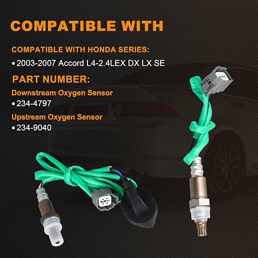 OTO-K 234-4797 234-9040 O2 Oxygen Sensor Upstream Downstream 2Pcs 2.4L - Image 2