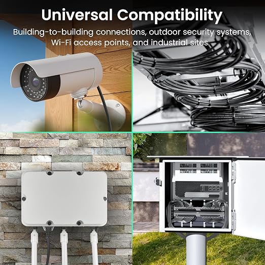 GEARit Cat6 Outdoor Ethernet Cable 23AWG OFC Pure Copper, Waterproof, Direct - Image 5