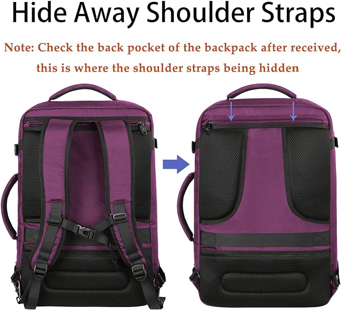 MATEIN Carry on Backpack for Women, 27L Flight Approved Backpack for Teacher - Image 6