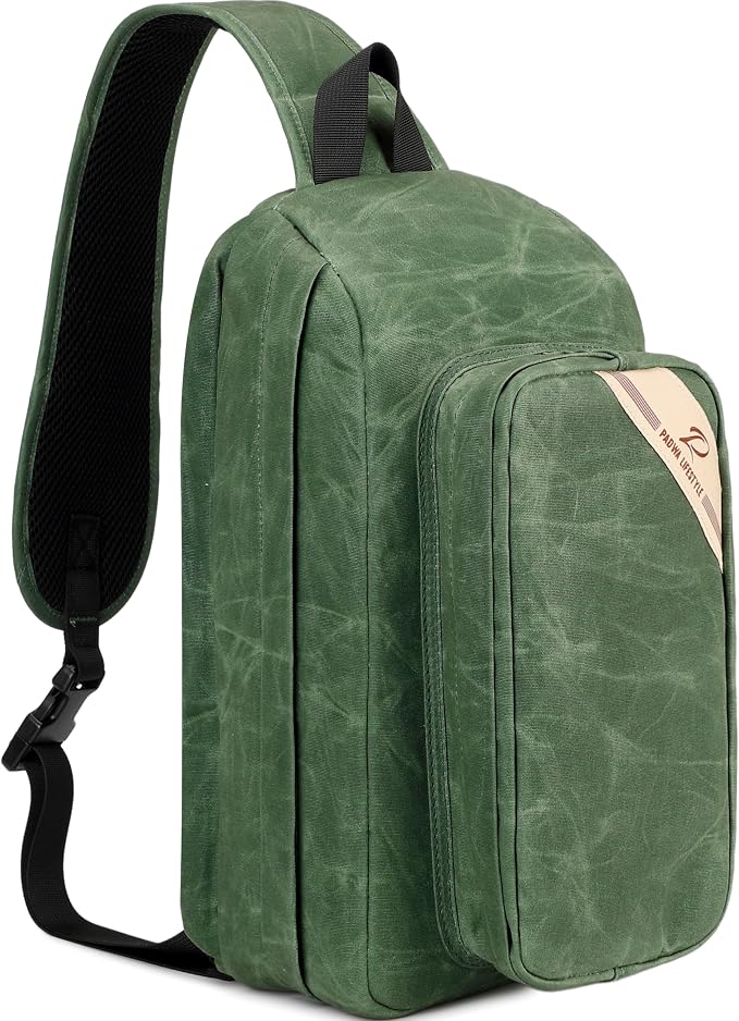 Padwa Lifestyle Green Crossbody Camera Bag by PadwaLifestyleCameraStrap