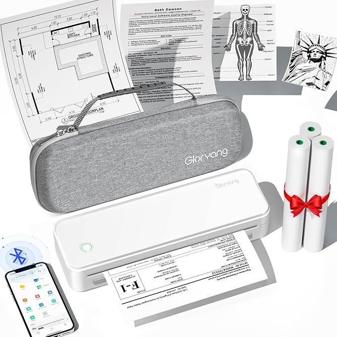 Gloryang Inkless Portable Printer by Gloryang