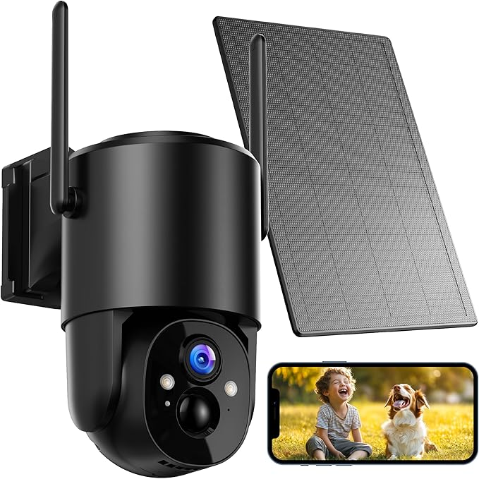 YUPBOE Security Cameras Wireless Outdoor Solar: Battery Cameras by Unknown