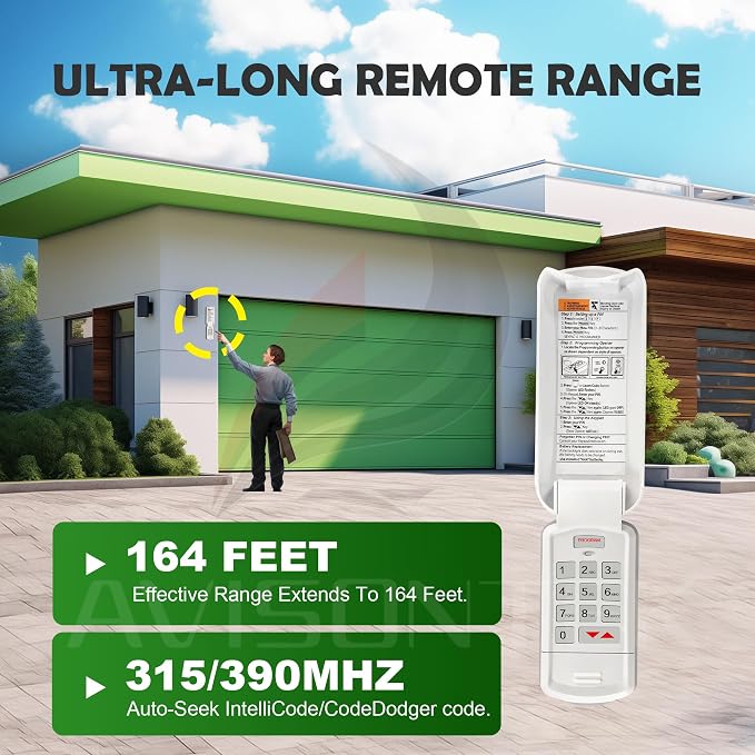 Avisontek GK-R for Genie Wireless Garage Door Opener Keypad, Replacement for - Image 5