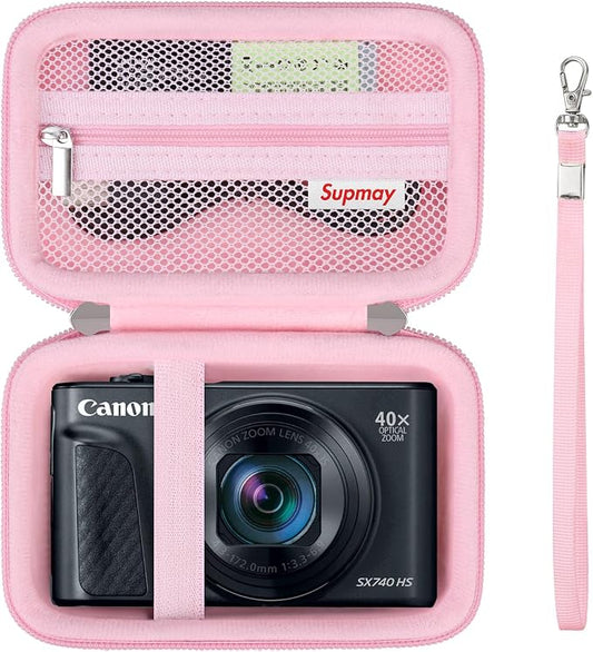 Hard Carrying Case for Canon PowerShot SX740 HS/ SX730 HS/ SX720 HS/ SX620 HS/ by Supmay