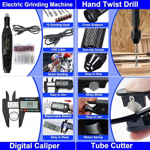 3D Printer Tool Kit, Removal Tools, Digital Caliper, Cutting Mat, Carrying Case - Image 4