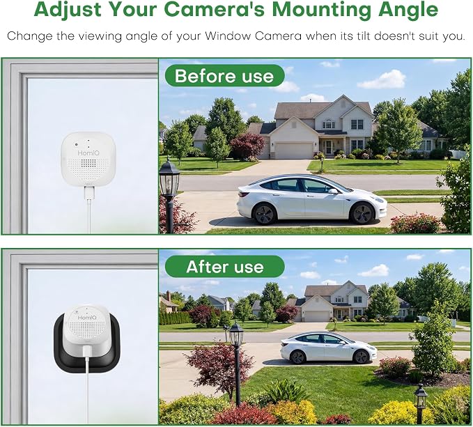 20° Angled No Drill Window Camera Mount - Image 5