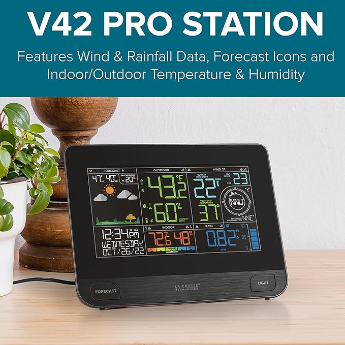 La Crosse Technology Professional Smart Wi-Fi Weather Station - Image 2