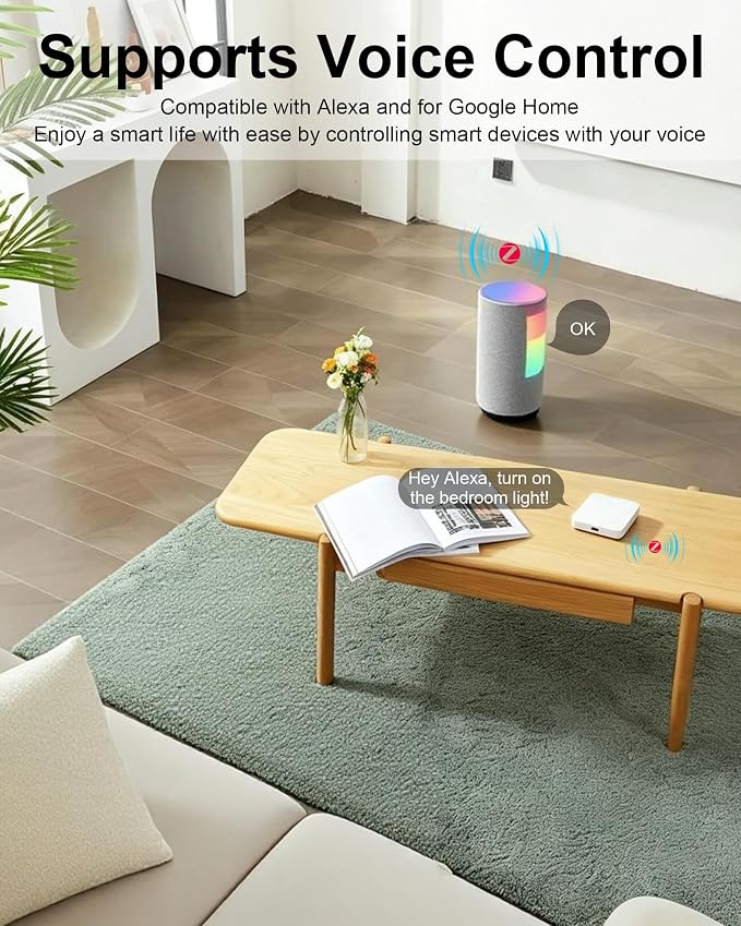 Tuya ZigBee 3.0 Hub/Wireless Gateway, WiFi Smart Home Bridge Remote Controller - Image 6
