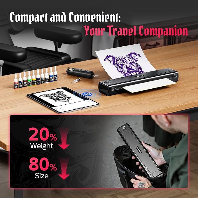 TATTMUSE 2026 New Version Tattoo Stencil Printer Machine - Image 4