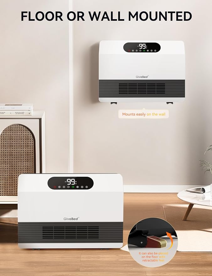 GiveBest Electric Wall Heater, Space Heaters - Image 7