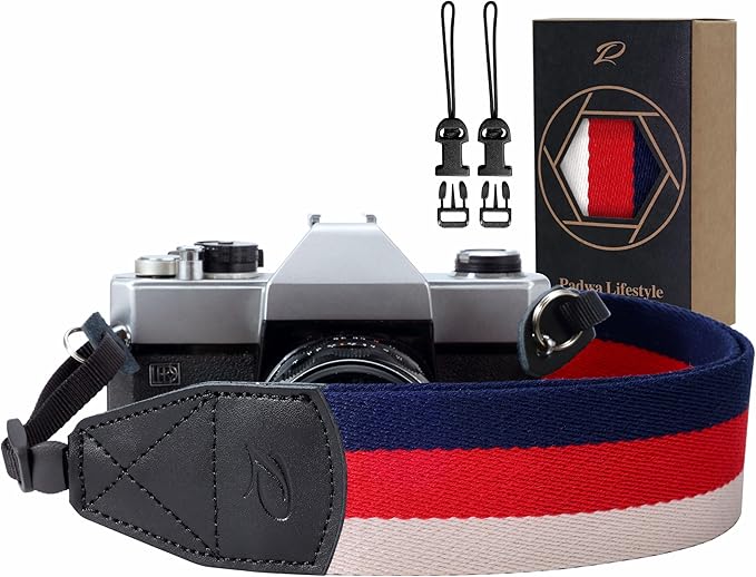Padwa Lifestyle Stripes Camera Strap by PadwaLifestyleCameraStrap