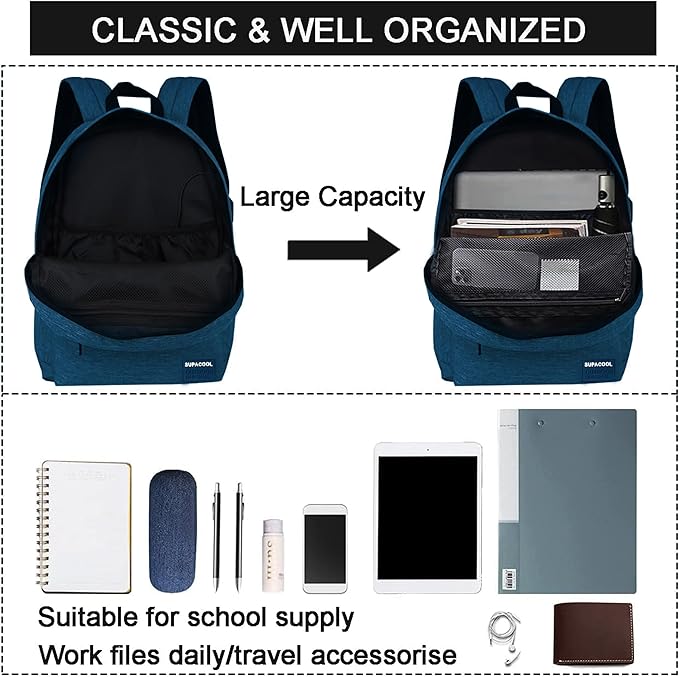 SUPACOOL Casual Laptop Backpack - Image 6