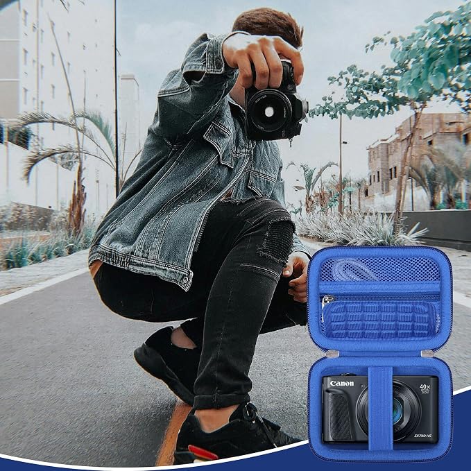 Hard Carrying Case for Canon PowerShot SX740 HS/ELPH 360 HS/ SX730 HS/ SX720 - Image 7