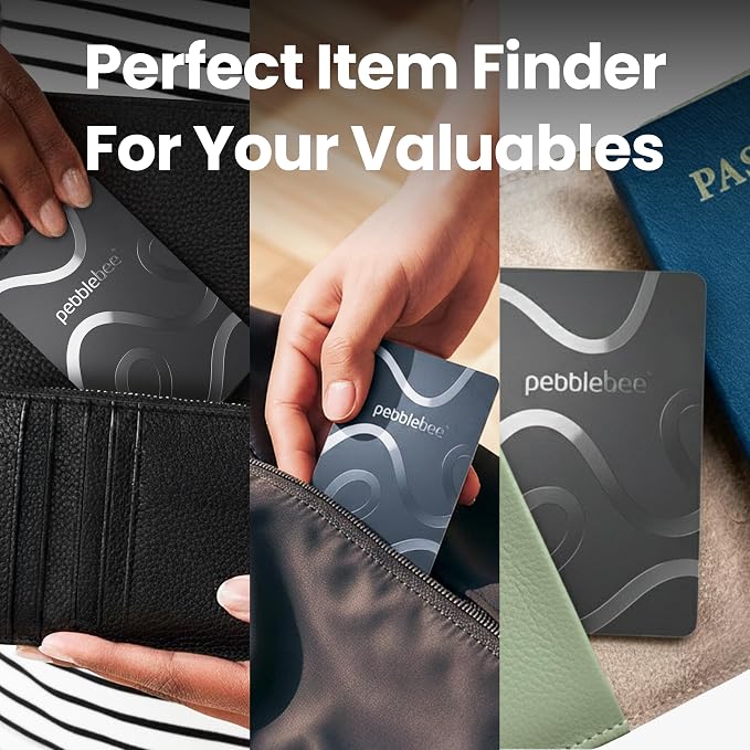 Pebblebee Card 5 | Rechargeable Bluetooth Wallet Tracker Card | Thin - Image 4
