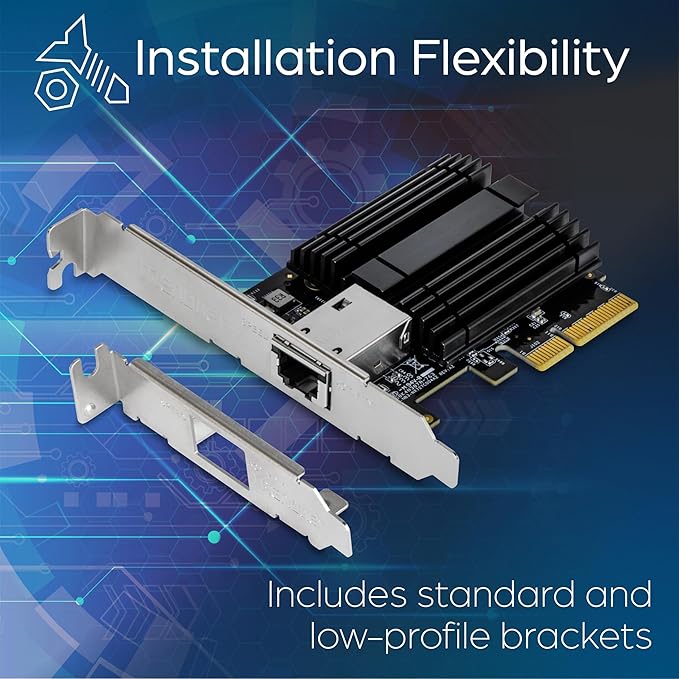 TRENDnet 10G PCIe Network Adapter, TEG-10GECTX, Convert a PCI Express Slot Into - Image 4