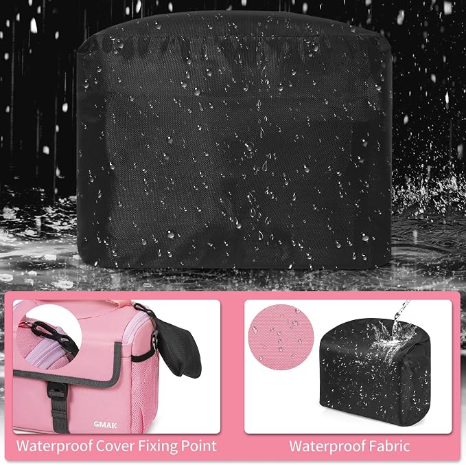 GMAK Camera Bag for Photographers, Anti-shock Camera Shoulder Bags - Image 3
