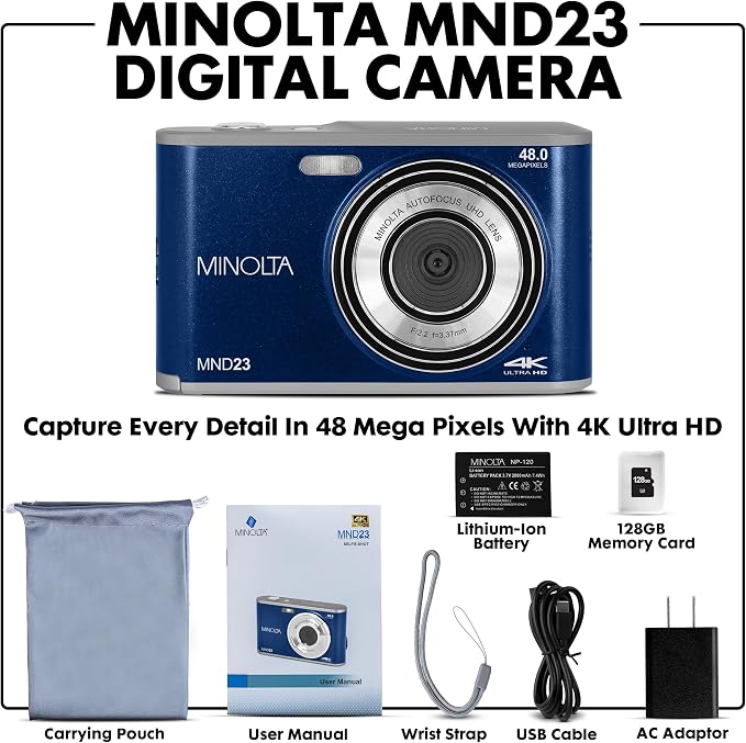 Minolta 48MP Digital Camera - Image 2