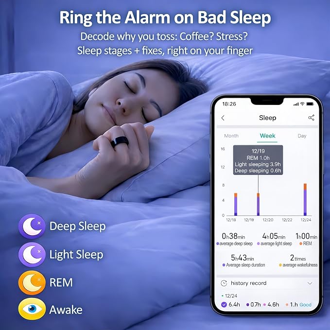 Smart Ring Health & Fitness Tracker - Image 6