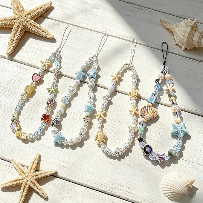 Beaded Camera Wrist Strap Cute Digital Camera Charm Lanyard, Phone Wristlet - Image 4