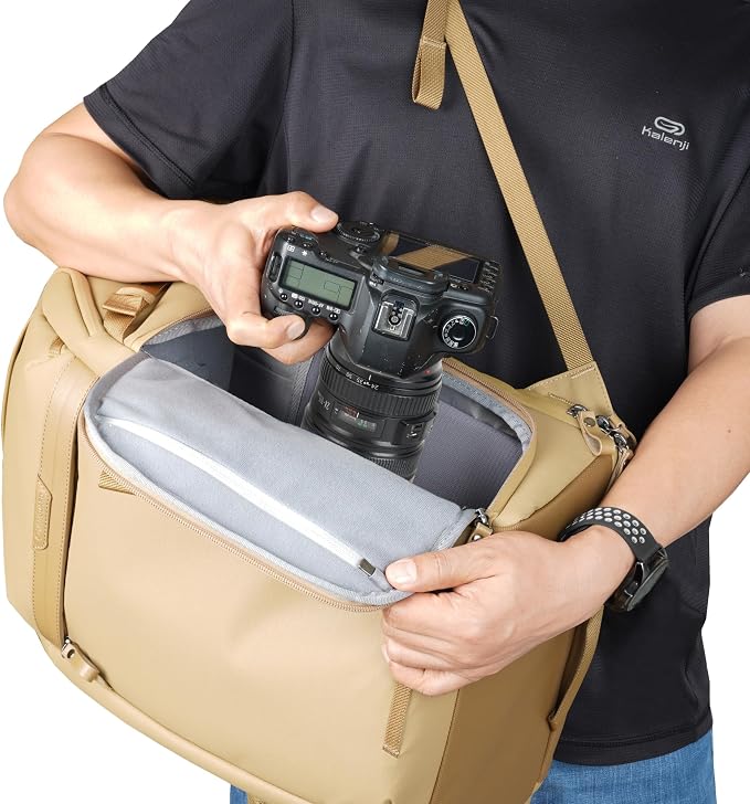VANGUARD VEO Metro B20L Camera & Everyday Backpack – Fits 70–200mm Attached - Image 6