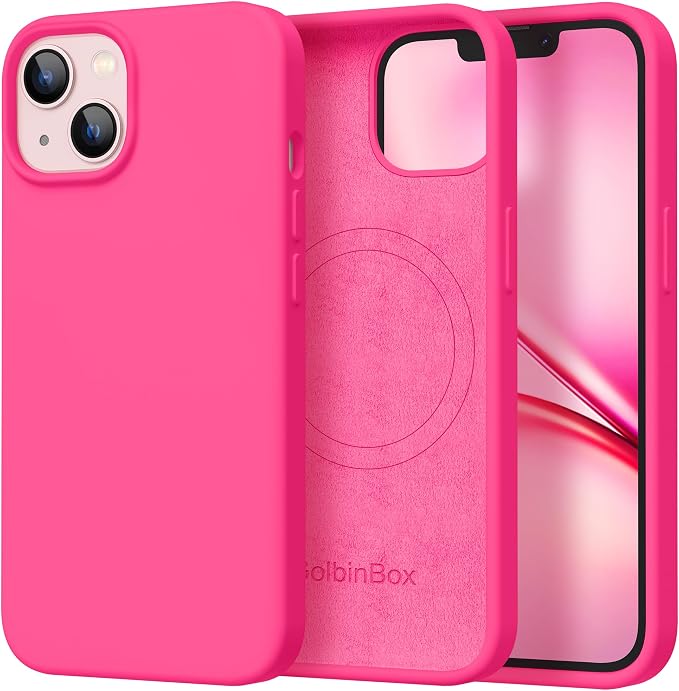 GolbinBox Magnetic for iPhone 13 Case & iPhone 14 Case, Compatible by GolbinBox