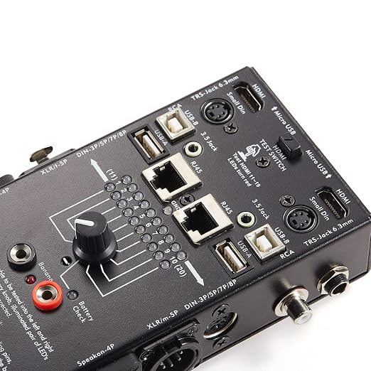 MFL. 15-Plug Audio Cable Tester Line Finder Black 15-in-1 Cables Checker 10-Way - Image 6