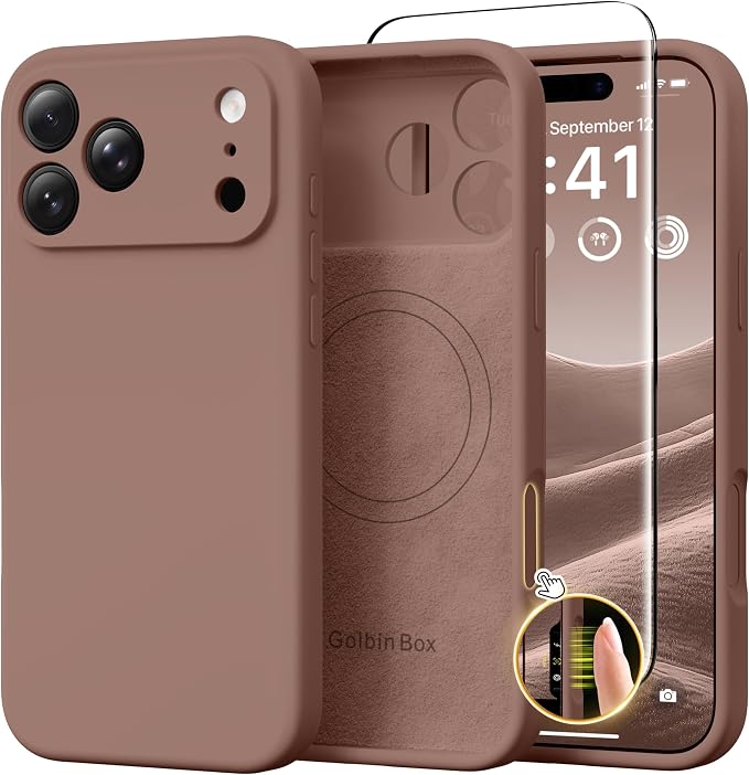 GolbinBox Magnetic for iPhone 17 Pro Max Case, Compatible by GolbinBox