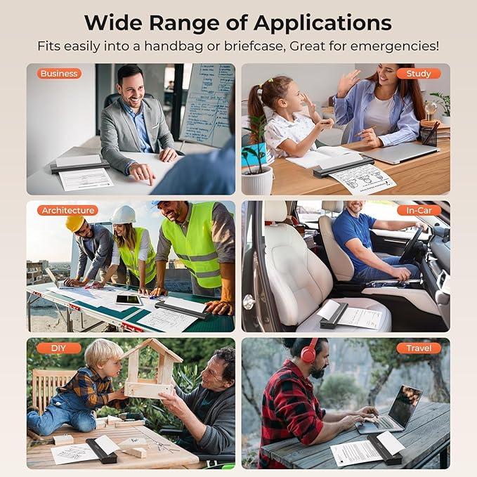 MUNBYN Portable Printer Wireless - Image 5
