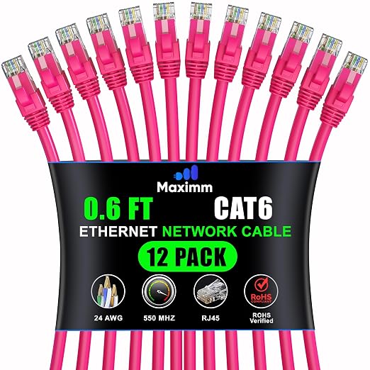 Maximm Cat 6 Ethernet Cable by MaximmCable