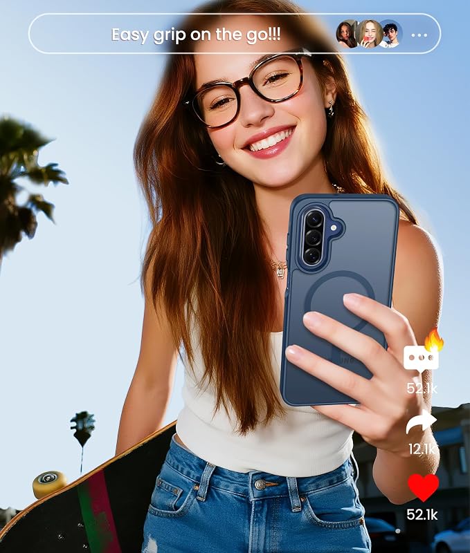 FNTCASE for Galaxy A17/A16 5G Phone Case: for Samsung A17 Cases Matte - Image 8