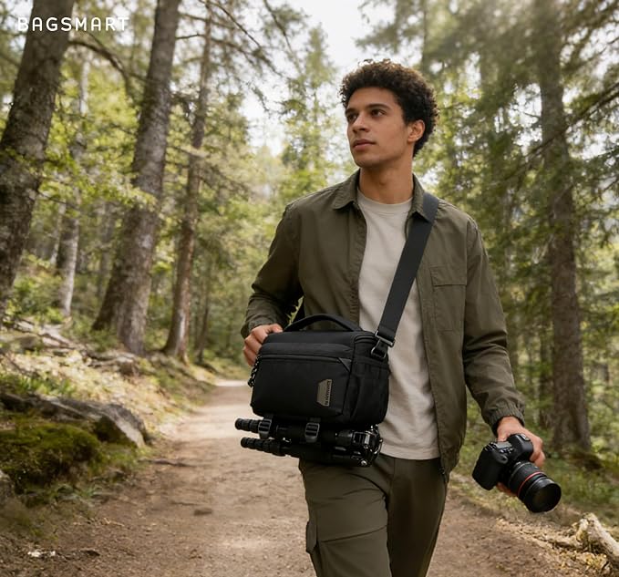 BAGSMART Small Camera Sling Bag - Image 8
