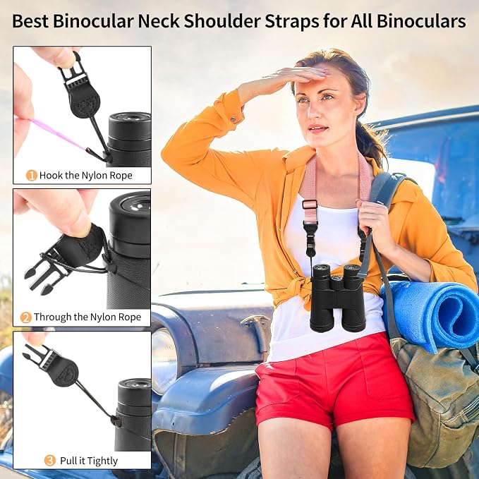 FIEIL 5 Pack Nylon iPad Strap, Adjustable Camera Neck Strap, Comfortable - Image 4