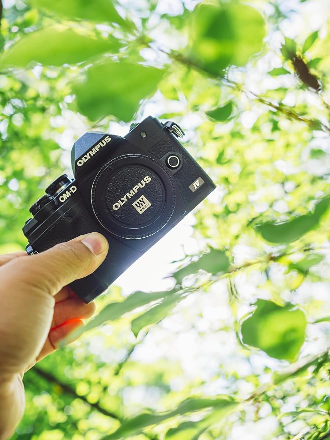 OM SYSTEM Olympus E-M10 Mark IV Black Micro Four Thirds System Camera 20MP - Image 5