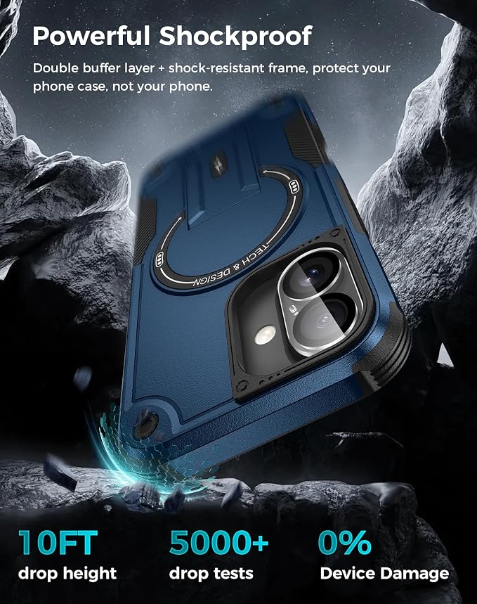 Goton for iPhone 16 Case with Privacy Tempered Glass Screen Protector & Camera - Image 4