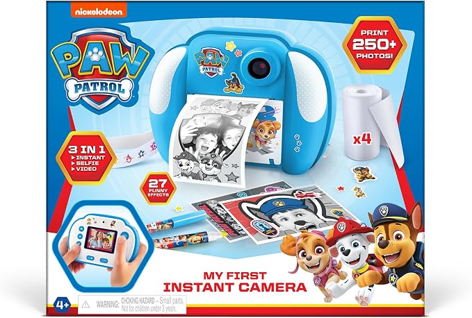 Paw Patrol™ My First Instant Camera; Photo, and video functions; Ink free - Image 2